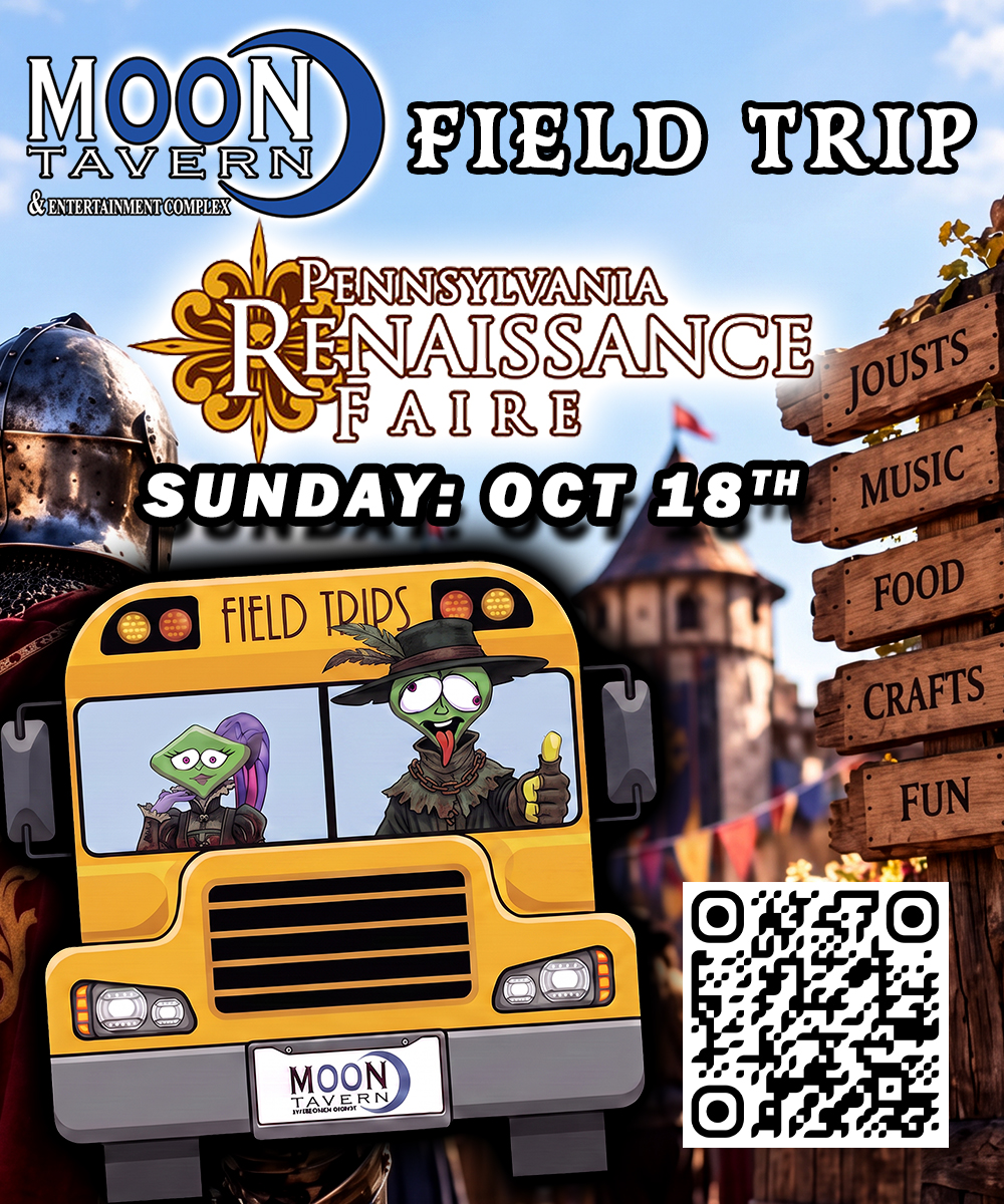 Moon Shuttle Field Trip/ Destination: PA Renaissance Faire